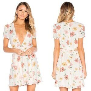 Privacy Please NWT Minden Mini Wrap Dress